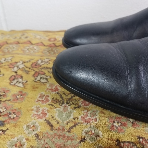 Aquatalia black leather chelsea boots main image 7